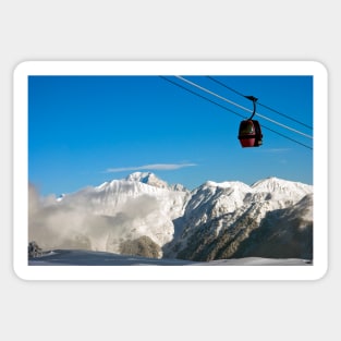 Courchevel 1850 3 Valleys Mont Blanc Alps France Sticker